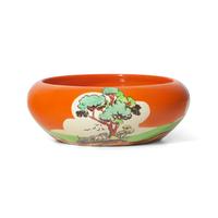 A Newport Countryside Painted Pottery Bowl
