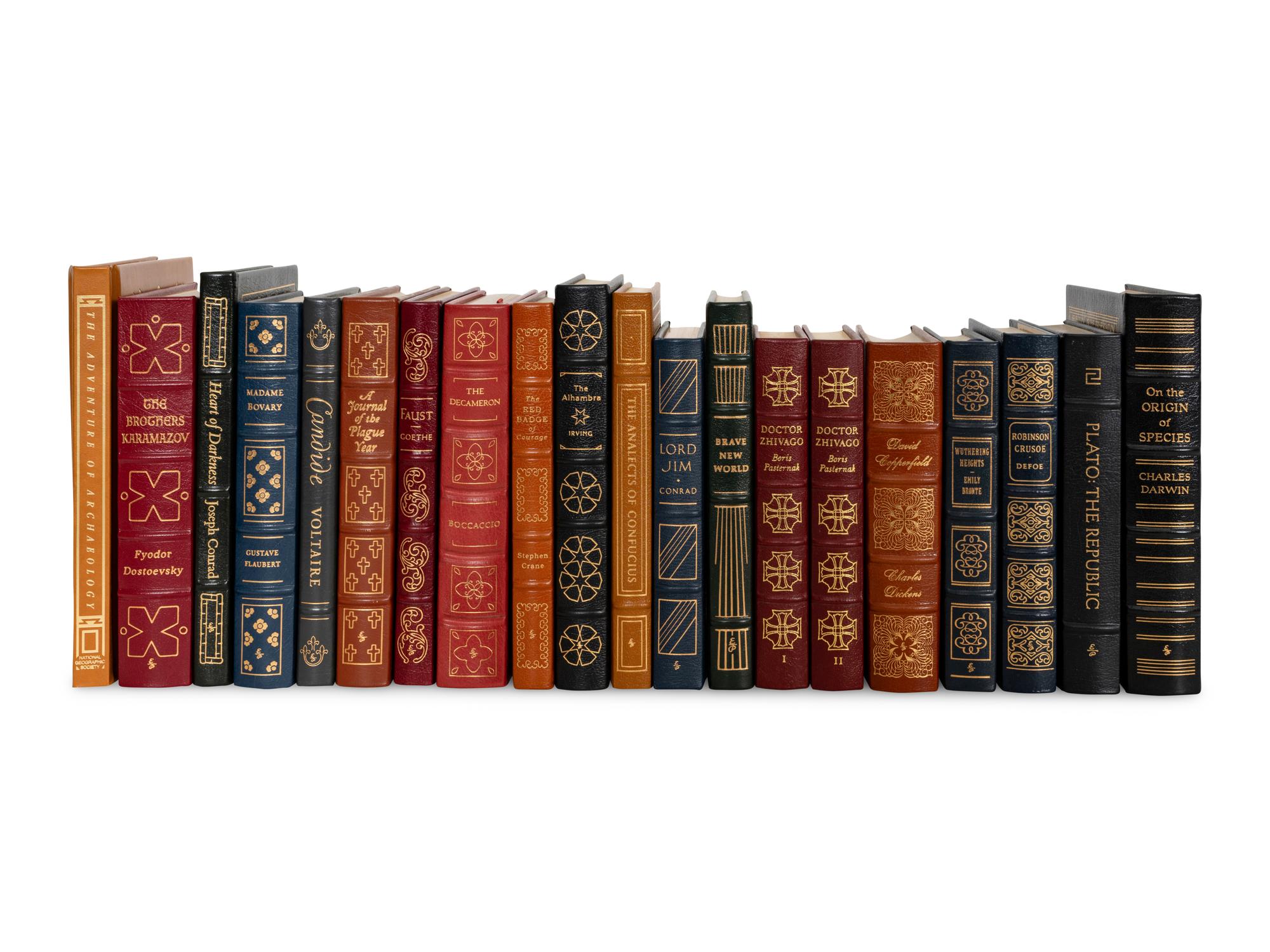 A Thirty-Five Volume Collection of Easton Press Classic Novels