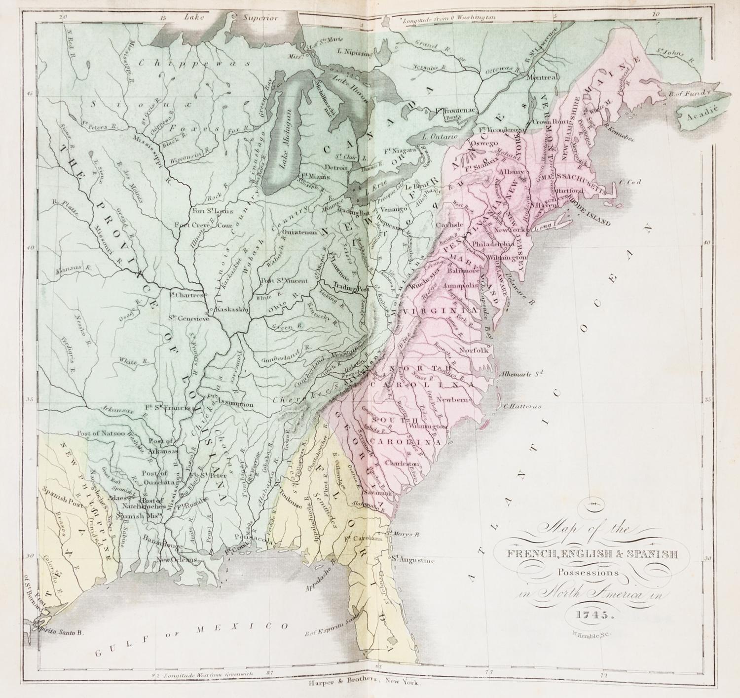 (MISSISSIPPI RIVER) SHEA, JOHN. ... With Monette's Valley of the Mississippi. 2 vols. (3 total)