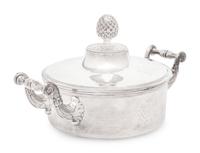 A French Silver-Plate Covered Entree Dish