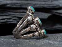Early Navajo Ingot and Turquoise Ring, Collected by Hoffman Birney (1891-1958)