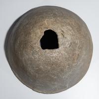 Ancestral Pueblo, Mimbres Classic Black-on-White Pottery Bowl