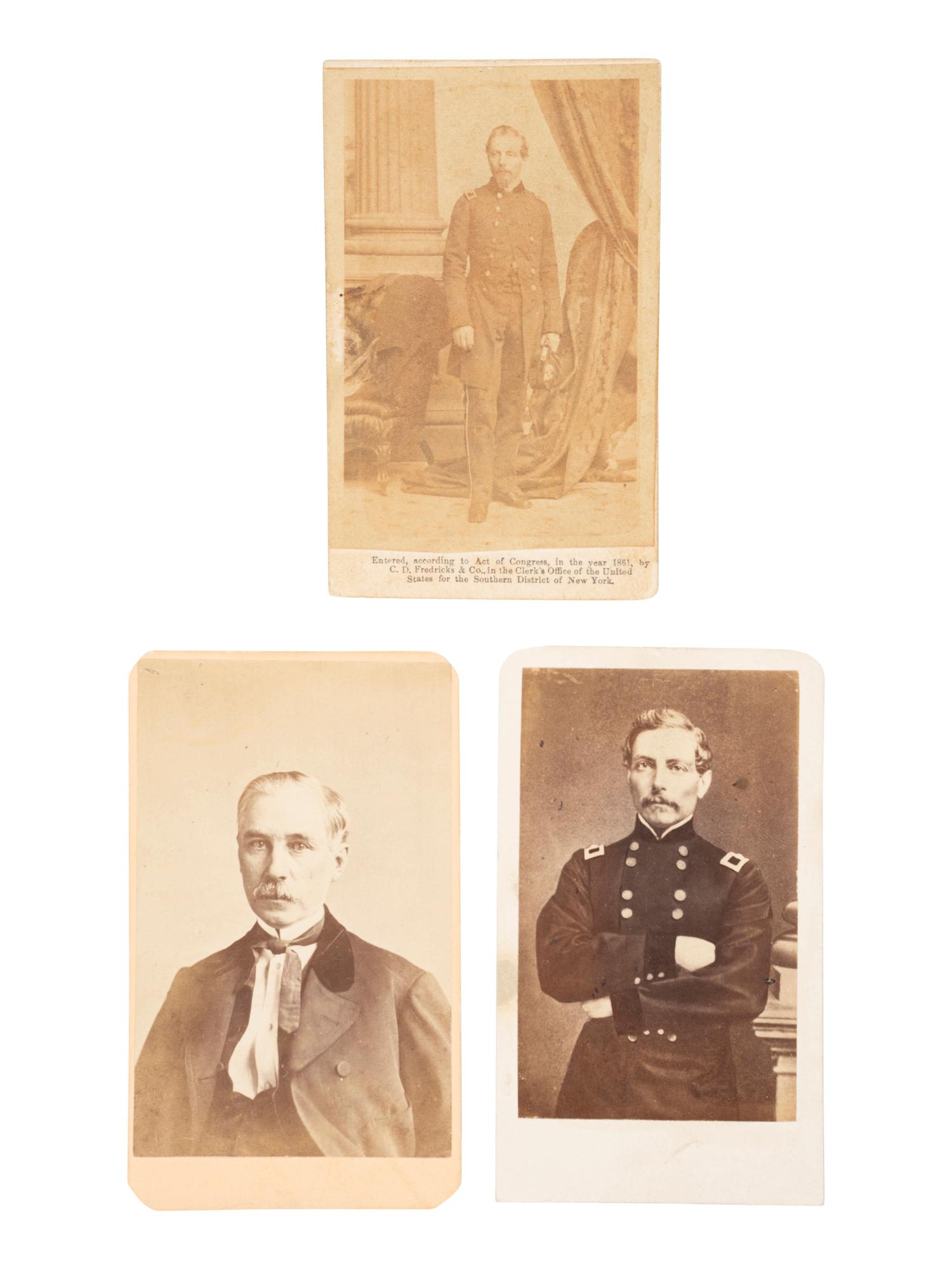 [Civil War]. A group of 10 photographs, manuscripts, and ephemera related to the Confederacy.