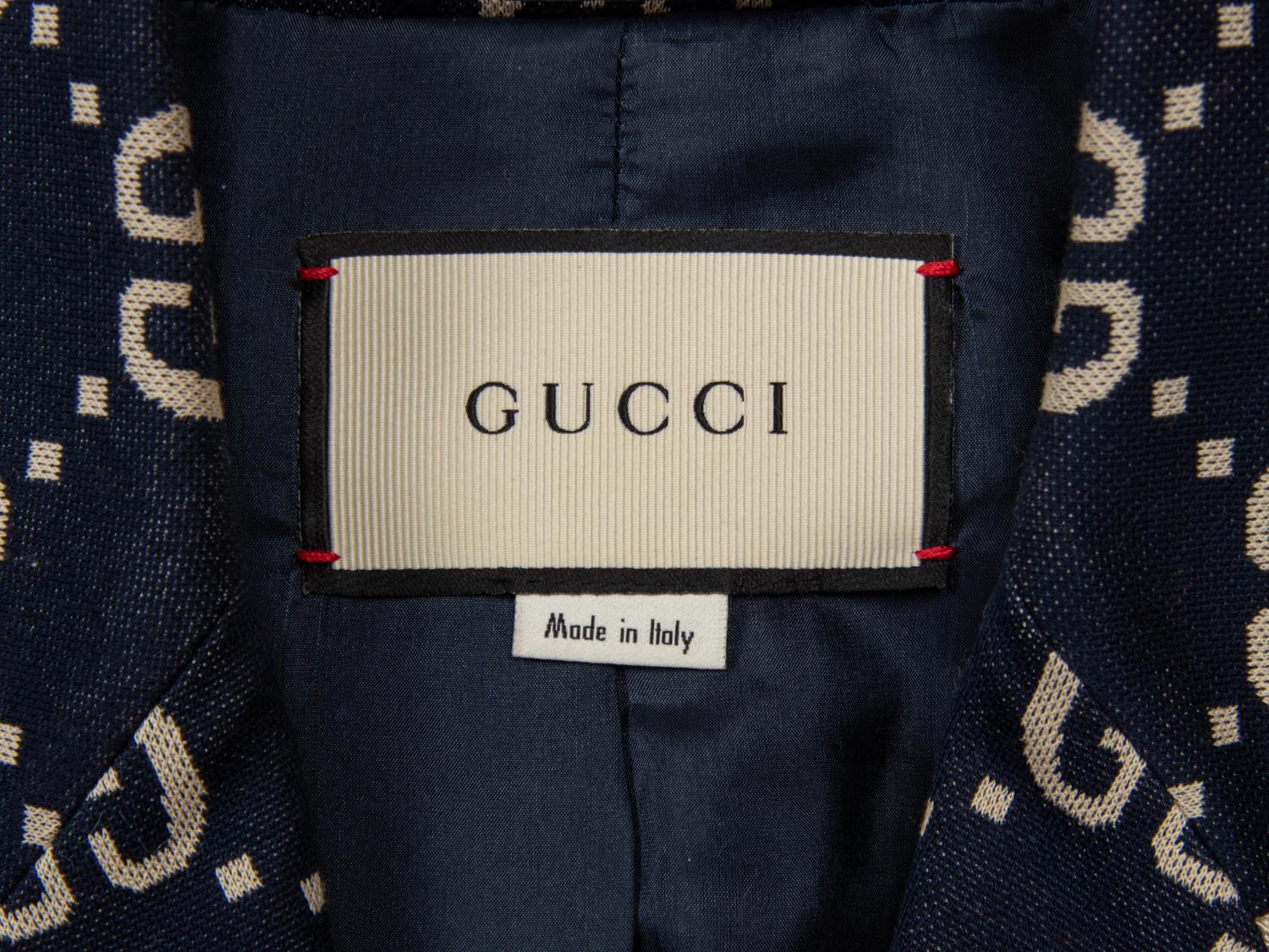 GUCCI, MONOGRAM BLAZER