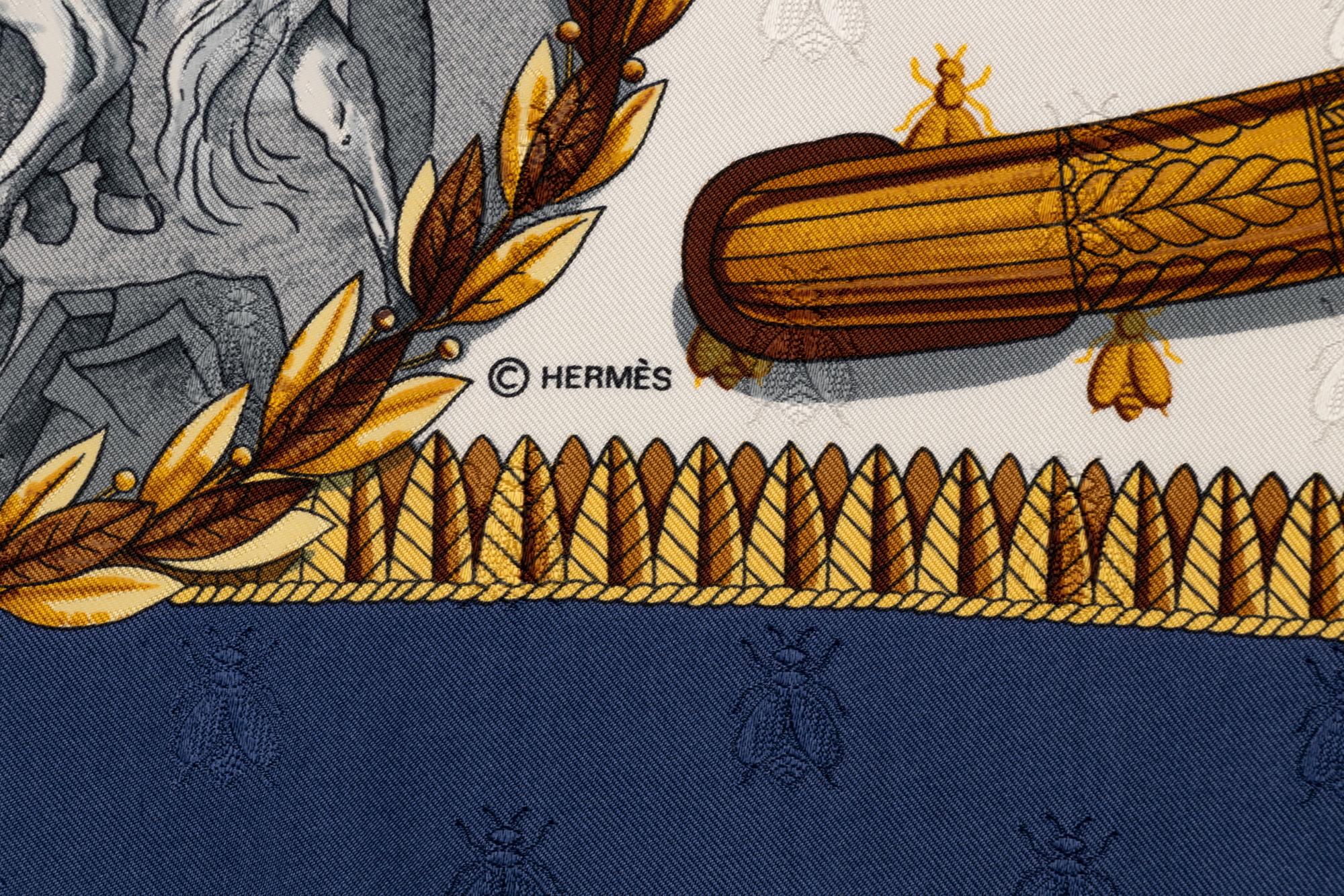 Four Hermès Scarves