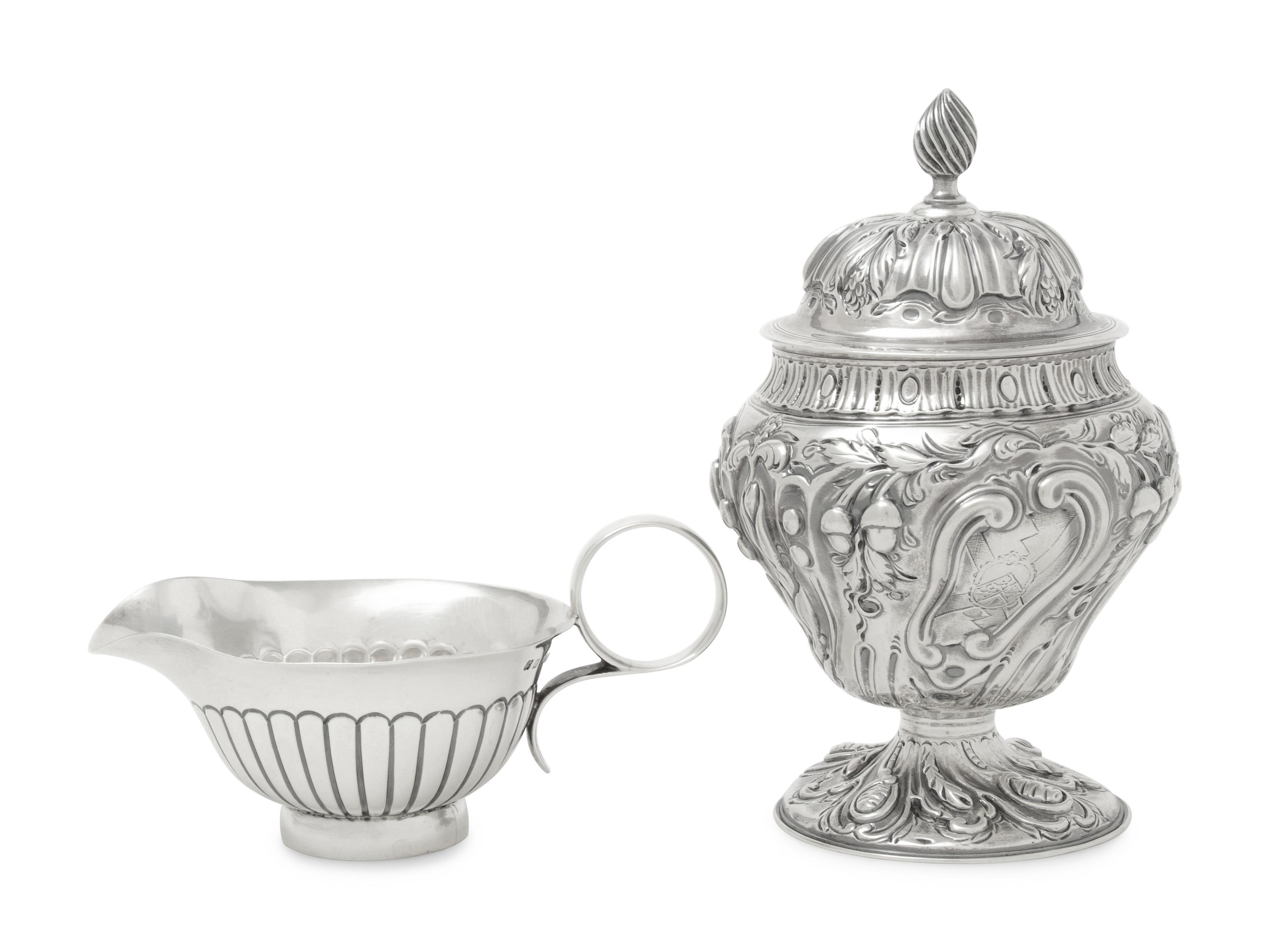 A George III Silver Covered Sugar
