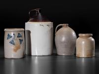 Twelve Stoneware Vessels