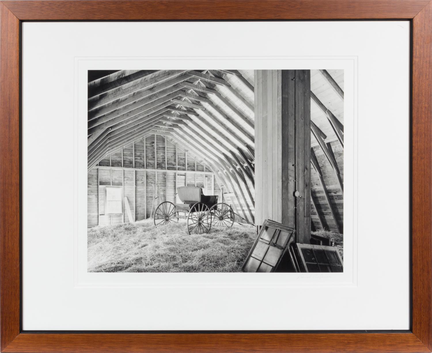 Daniel B. Anderson, (20th century), Buggy in Straw Loft