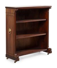 An English Mahogany Bookshelf