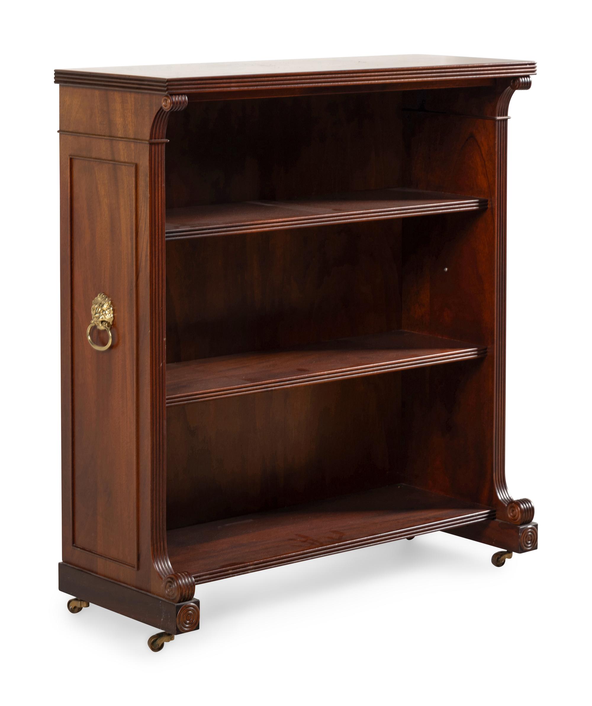 An English Mahogany Bookshelf