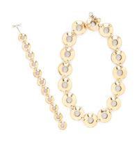 TIFFANY & CO., PALOMA PICASSO, COLLECTION OF YELLOW GOLD AND SILVER 'MAGIC DISK' JEWELRY