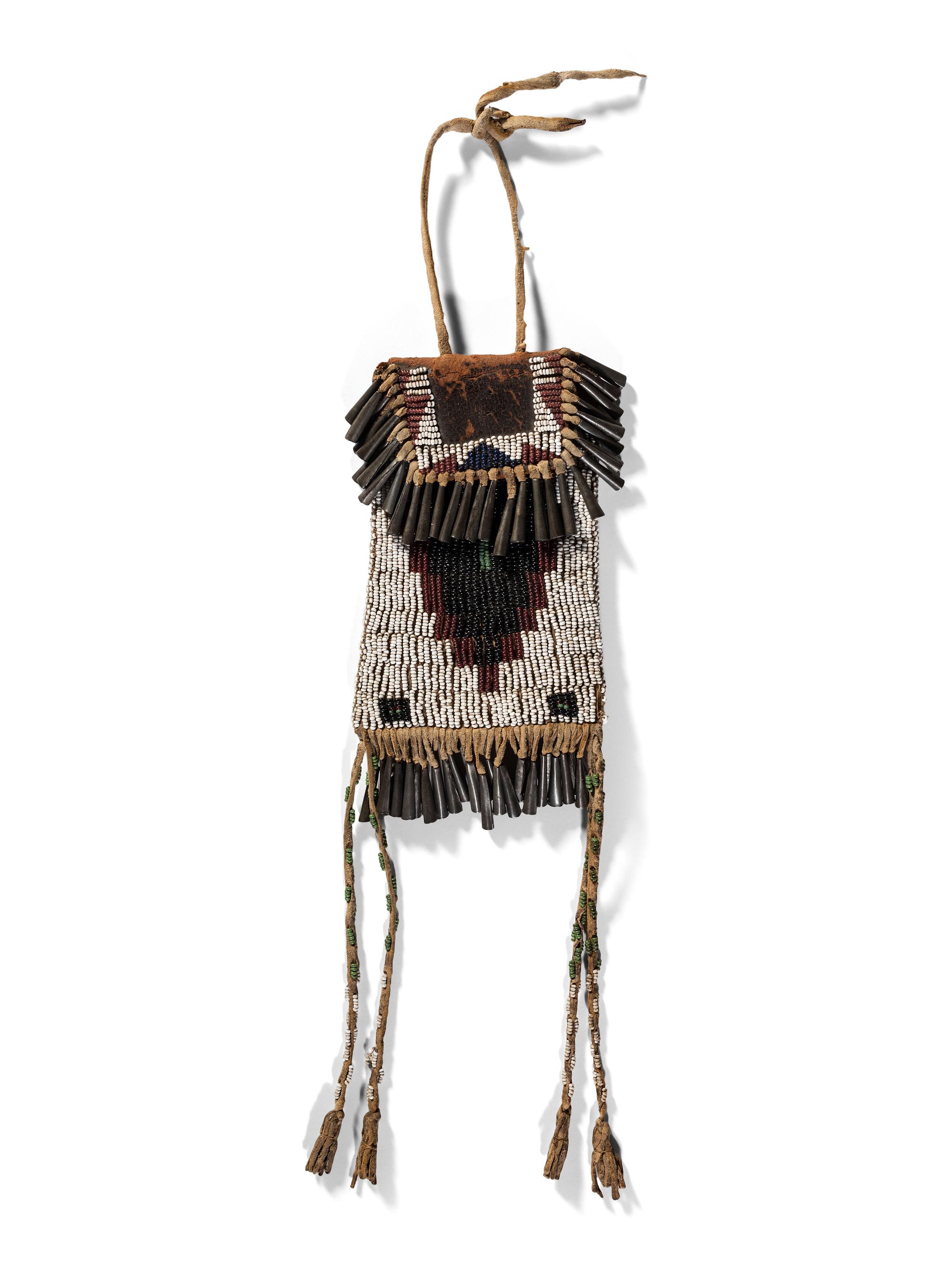 Southern Plains Beaded Hide Strike-a-Light
