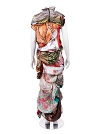 Comme des Garçons Scarf Patchwork Dress, 1990-2000s