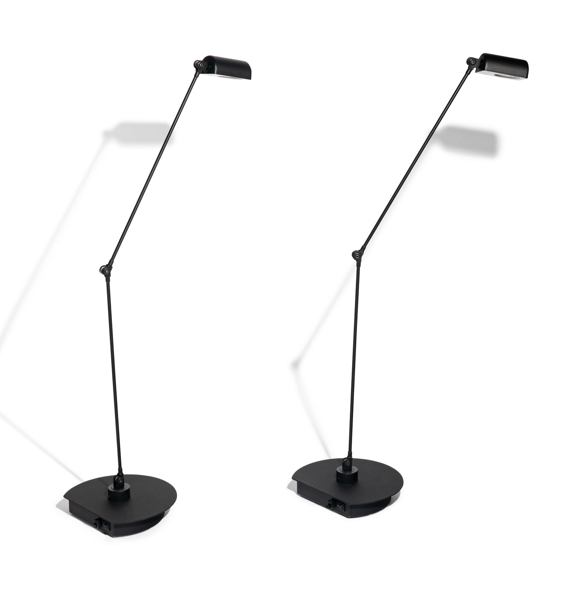 A Pair of Daphine Cloe Table Lamps Lumina