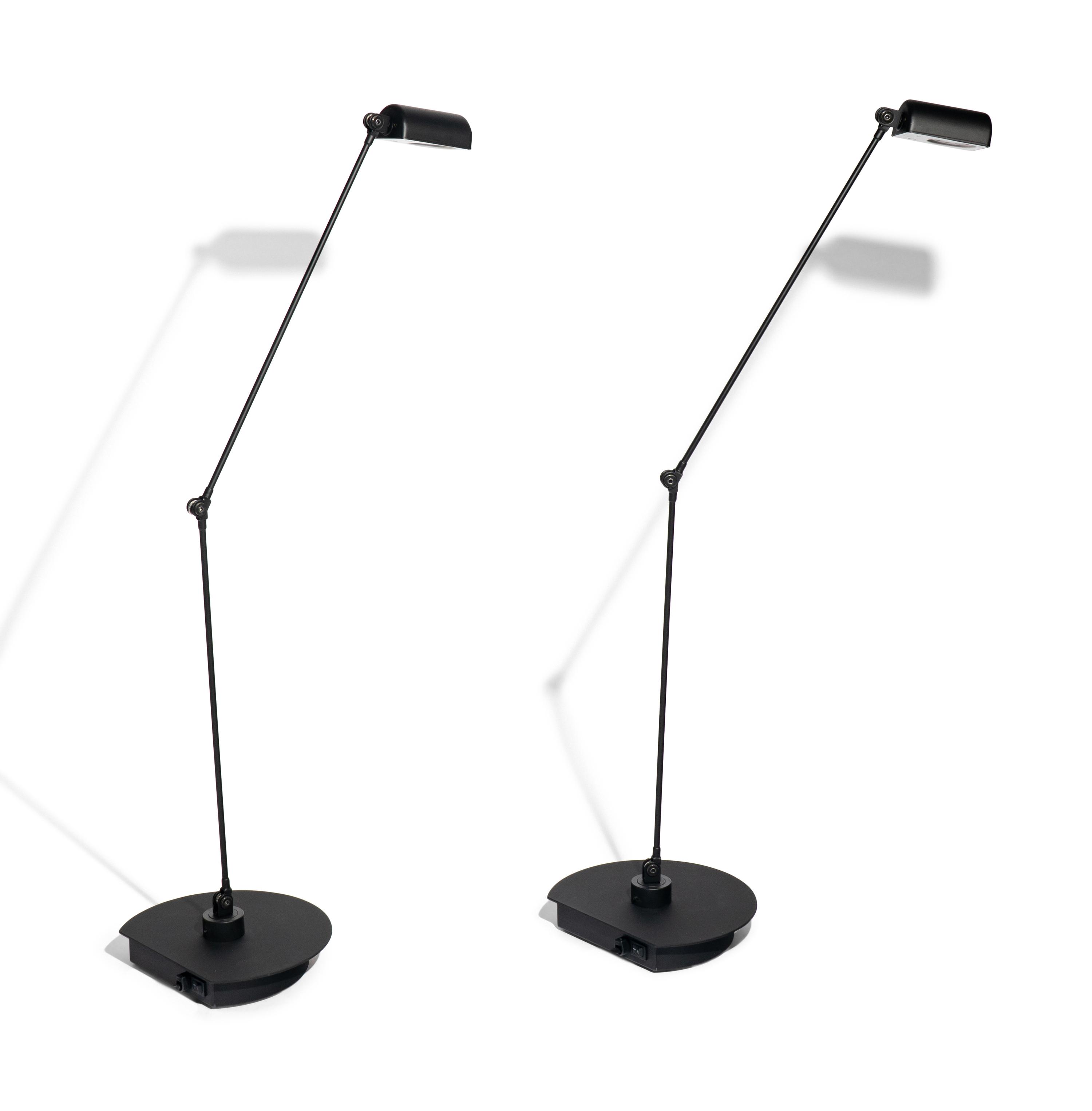 A Pair of Daphine Cloe Table Lamps Lumina