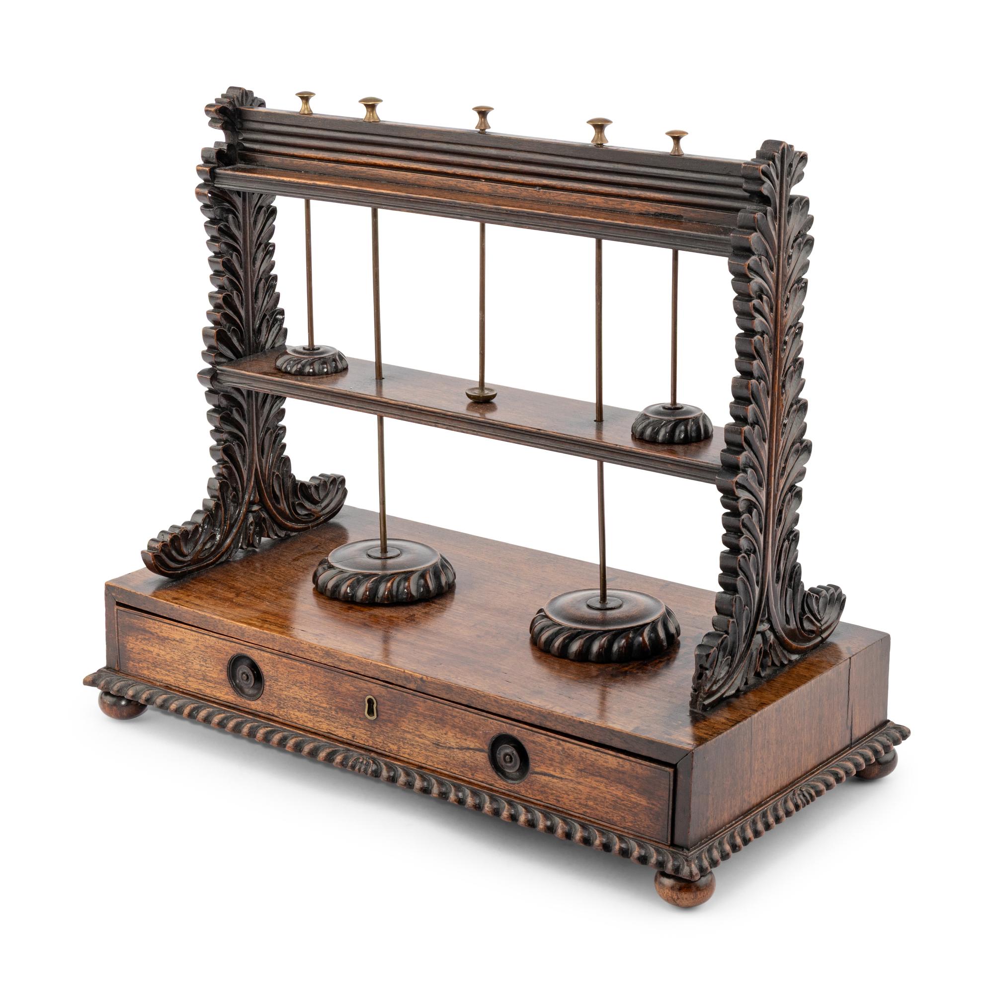 A George IV Mahogany Letter Press