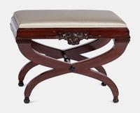 A Curule-Form Tabouret, c. 1920