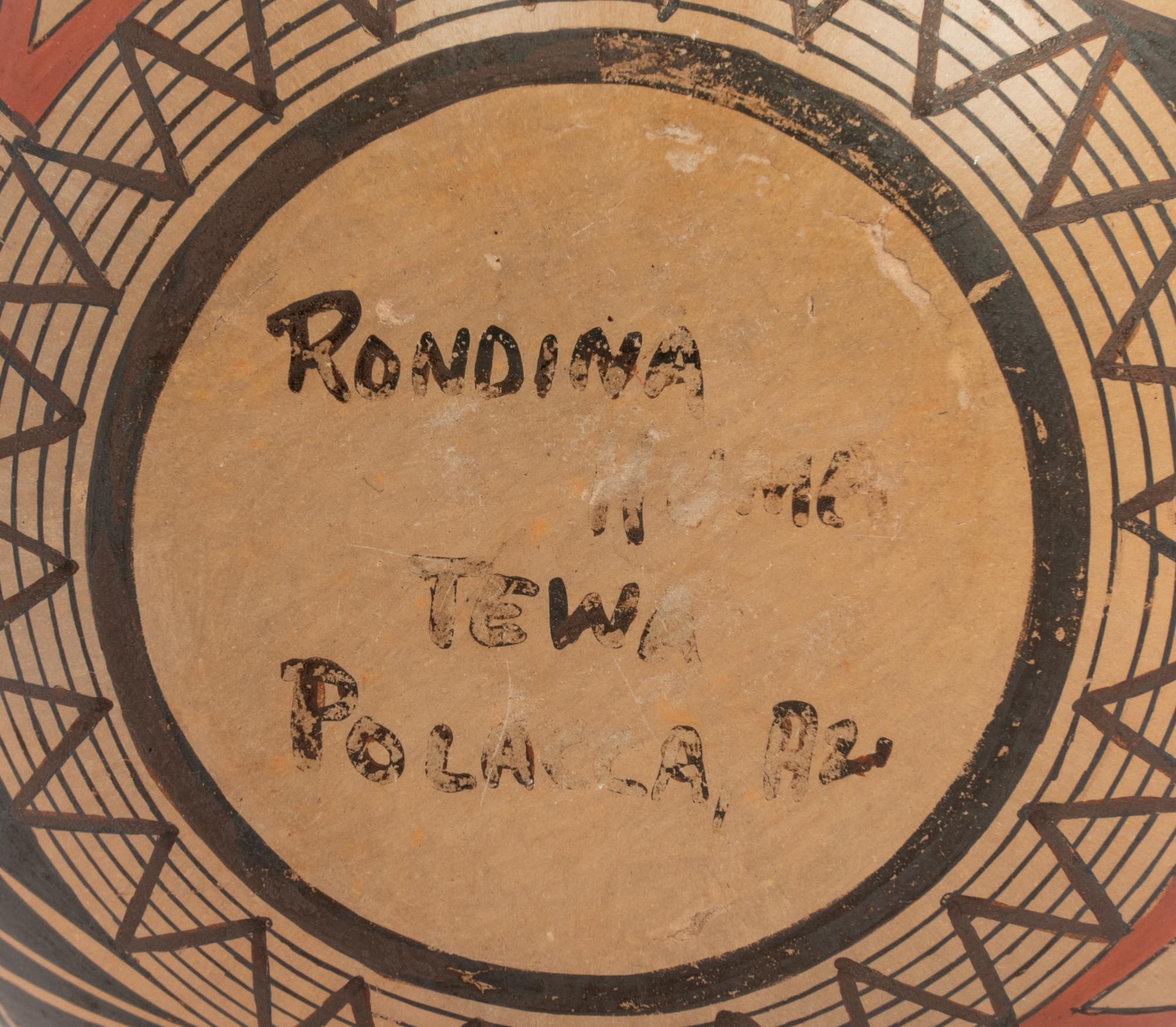 Bowl with Geometric Designs