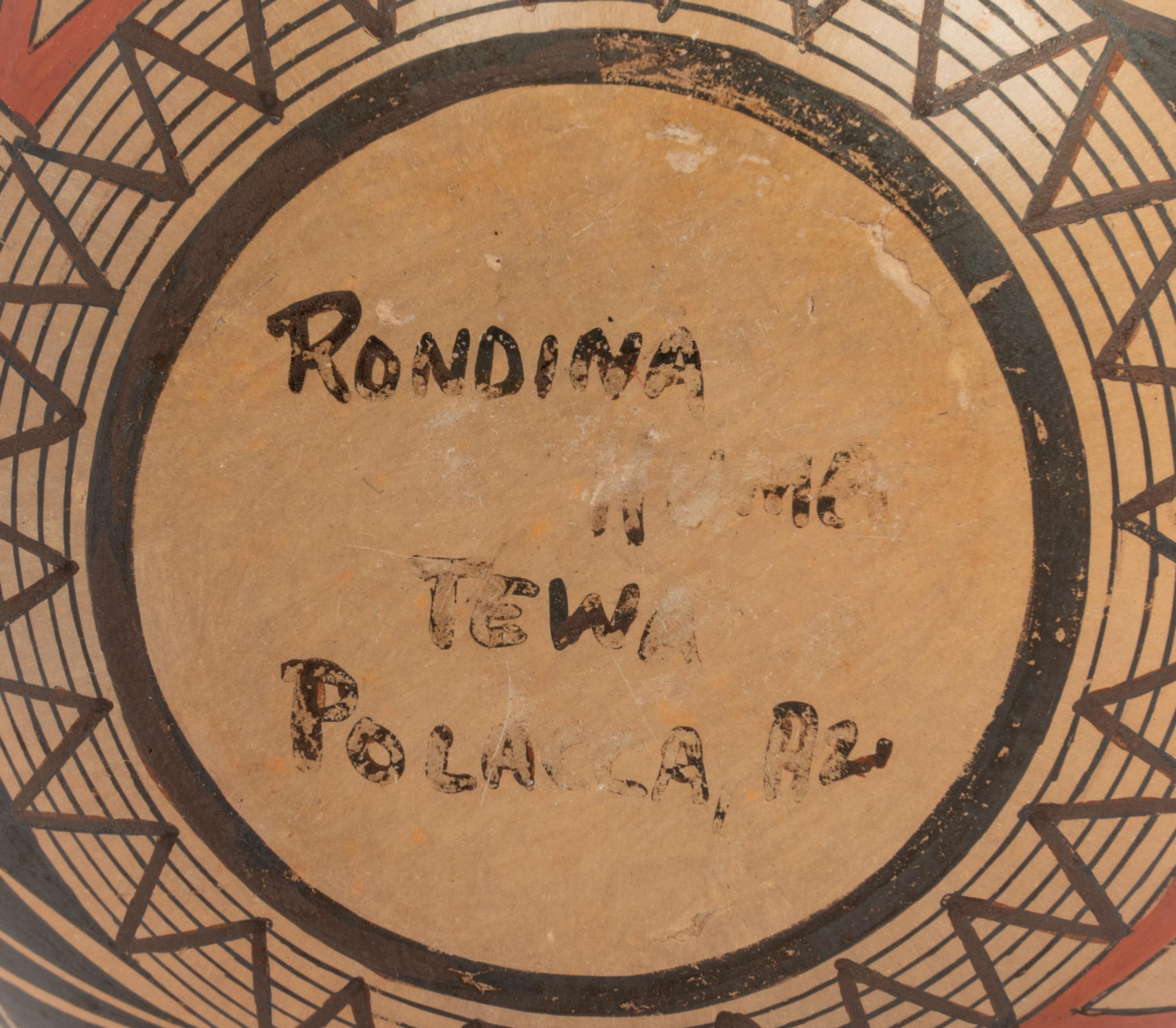 Bowl with Geometric Designs