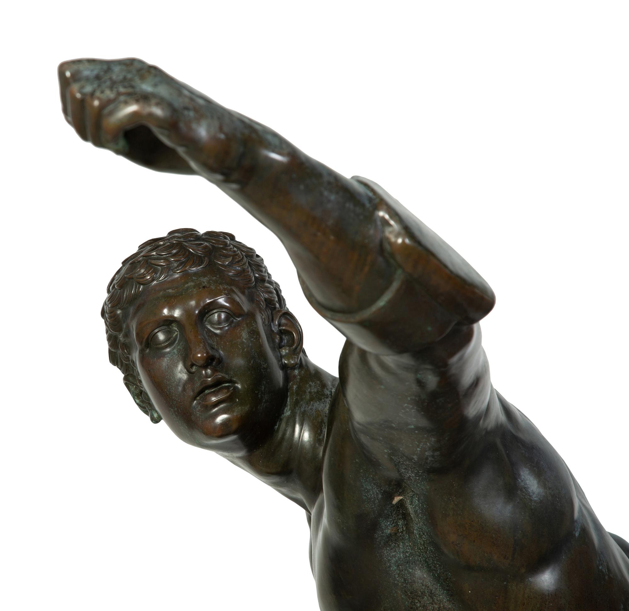 After Agasias of Ephesos (Greek, active 100 BC), The Borghese Gladiator — 19TH CENTURY