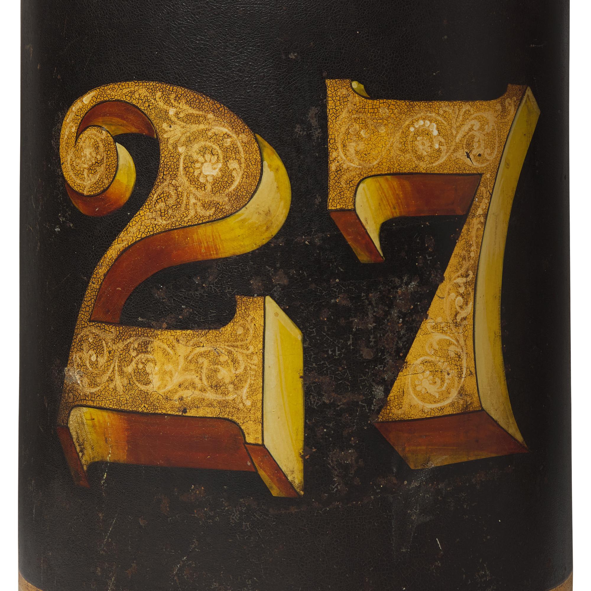 Three Tole Painted Tin Tea Cannisters