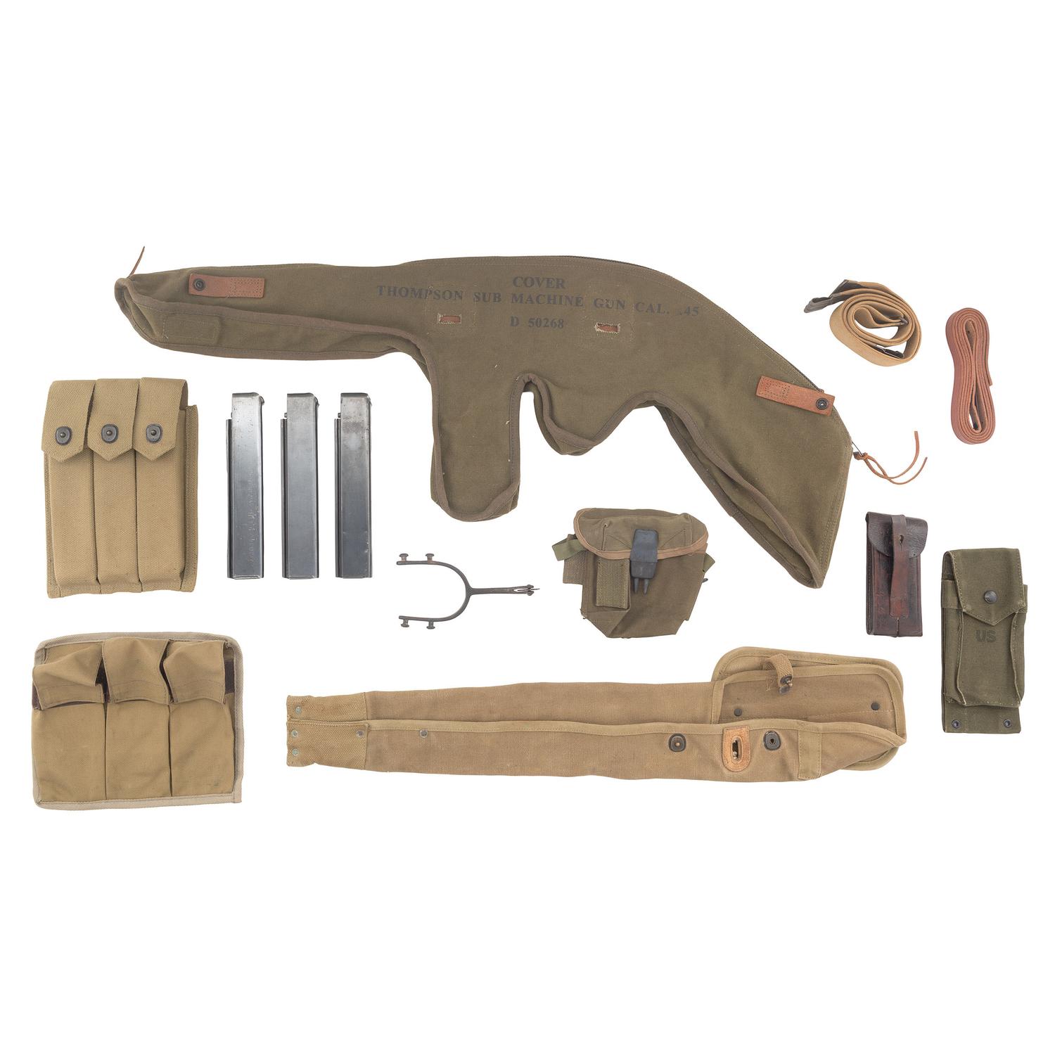 Mixed Lot of Militaria and Thompson Accoutrements