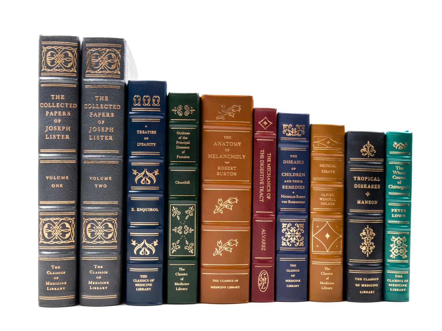 (CLASSICS OF MEDICINE) . A collection of 98 volumes from the Classics of Medicine Library.