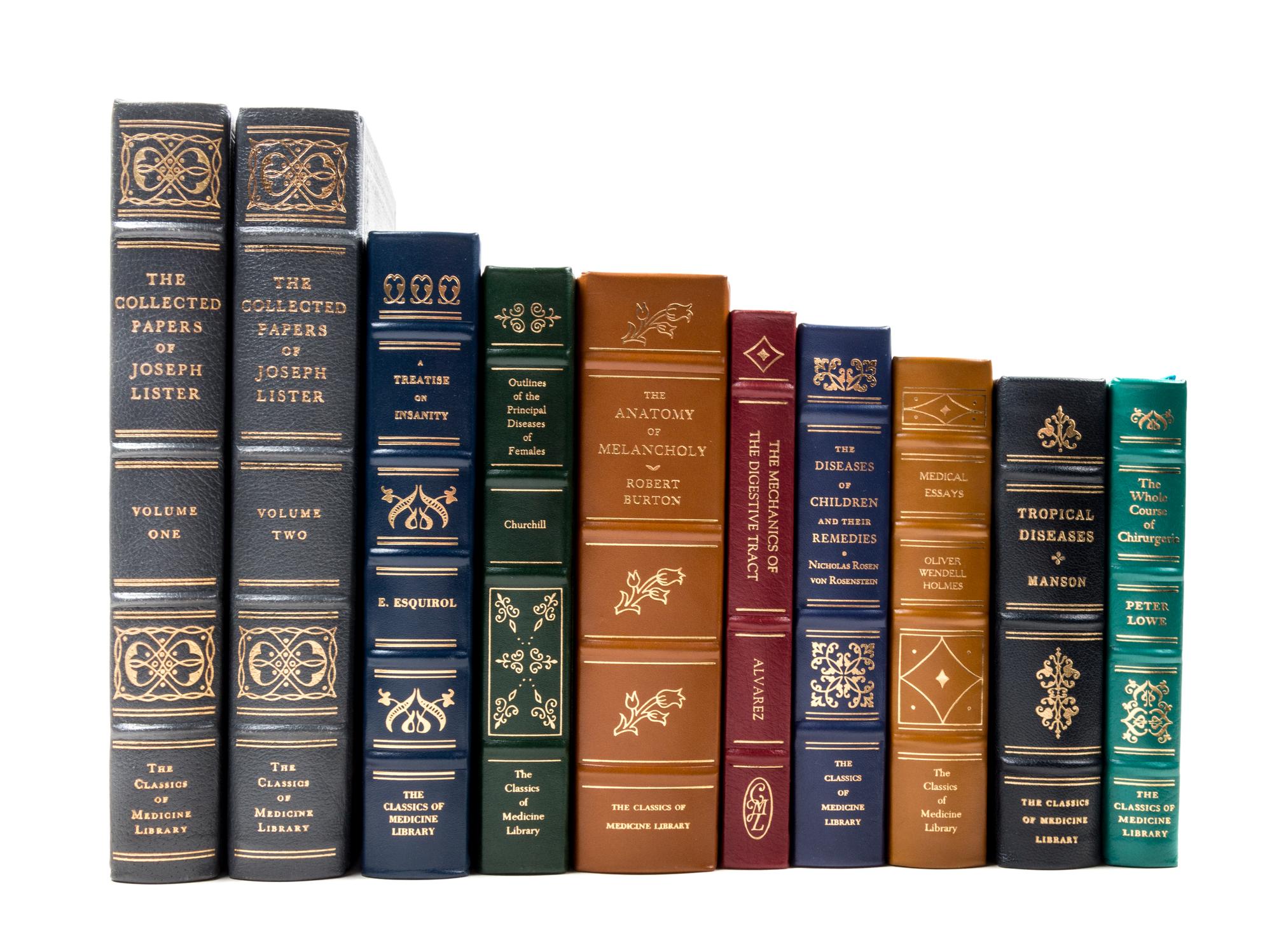 (CLASSICS OF MEDICINE) . A collection of 98 volumes from the Classics of Medicine Library.