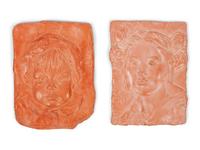Two Works: Hopi Maiden, 1990 and Winter Babe , 1996