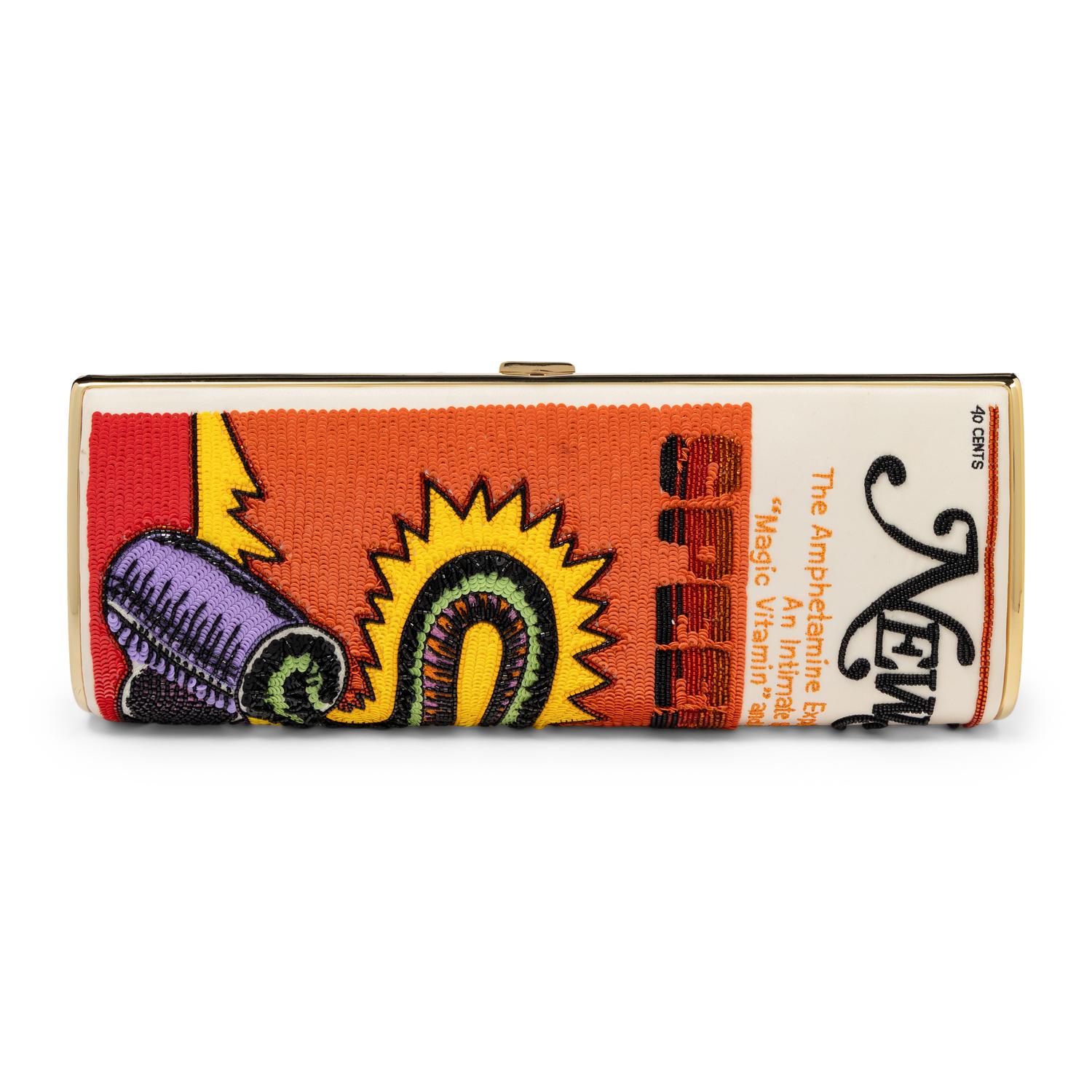 MARC JACOBS, EMBELLISHED NEW YORKER MAGAZINE BAG