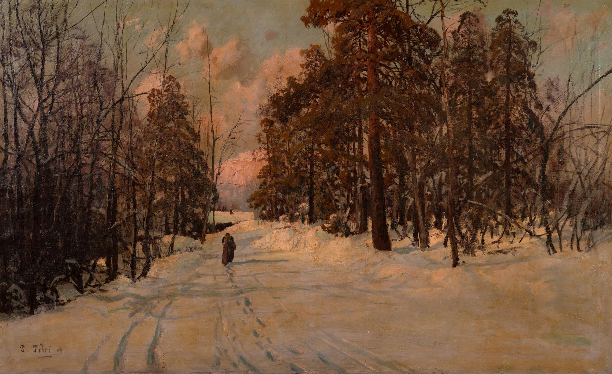 The Snow Covered Path