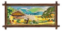 Grandma Moses / Anna Robertson, (American, 1860-1961), Mountain Landscape, 1939 or earlier