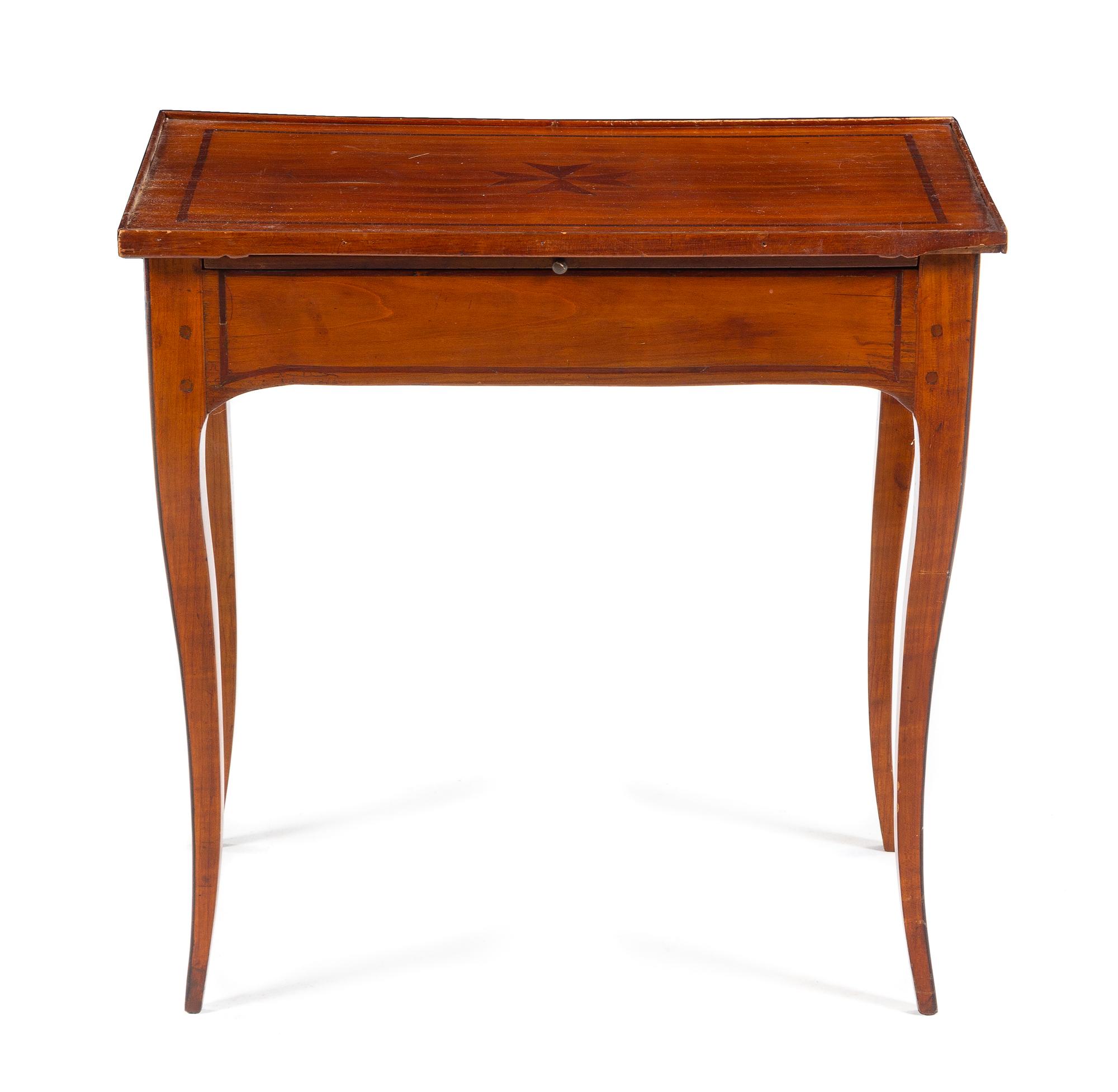A Continental Parquetry Work Table