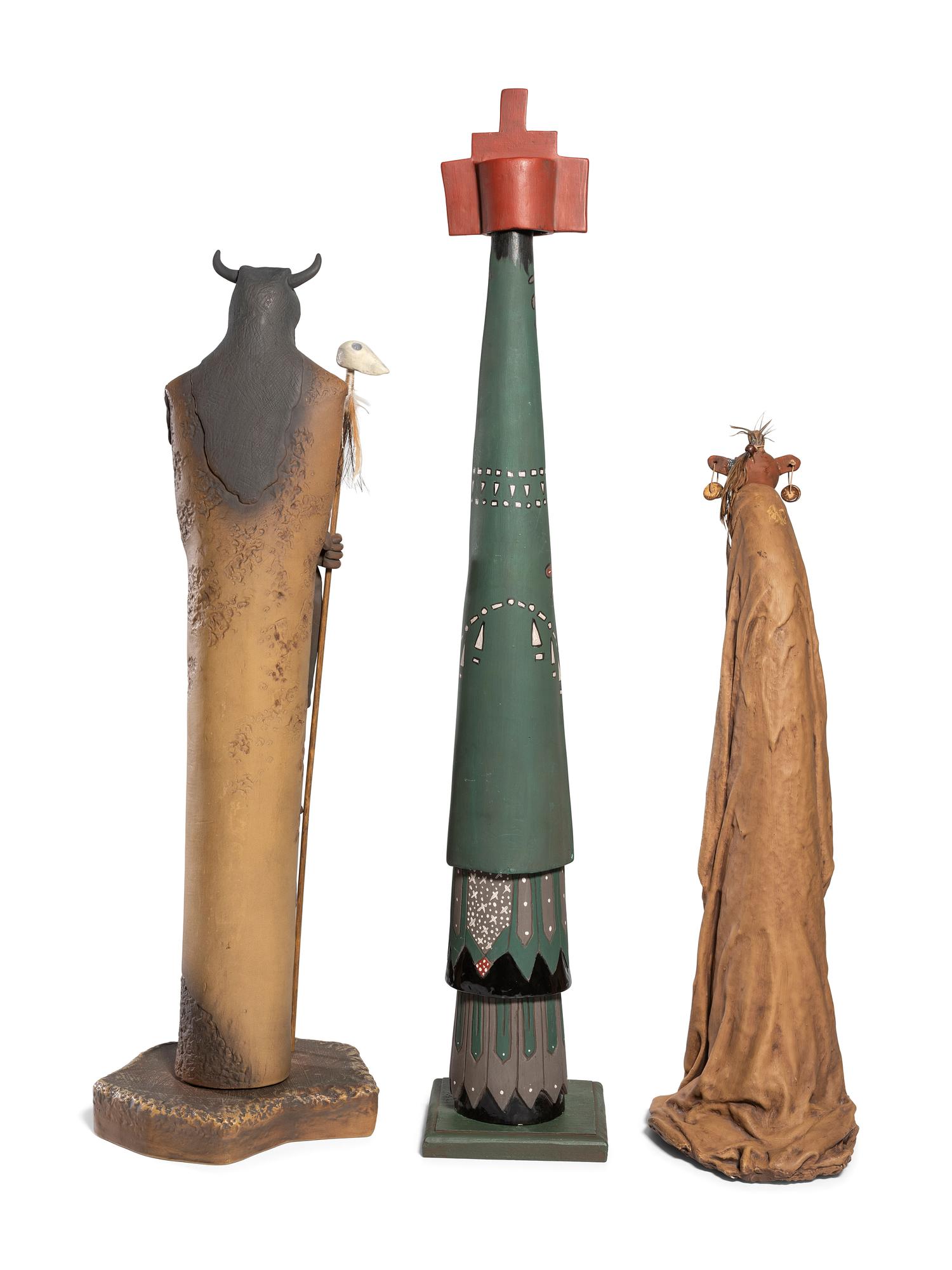 Southwestern-style Plaster Decorative Figures