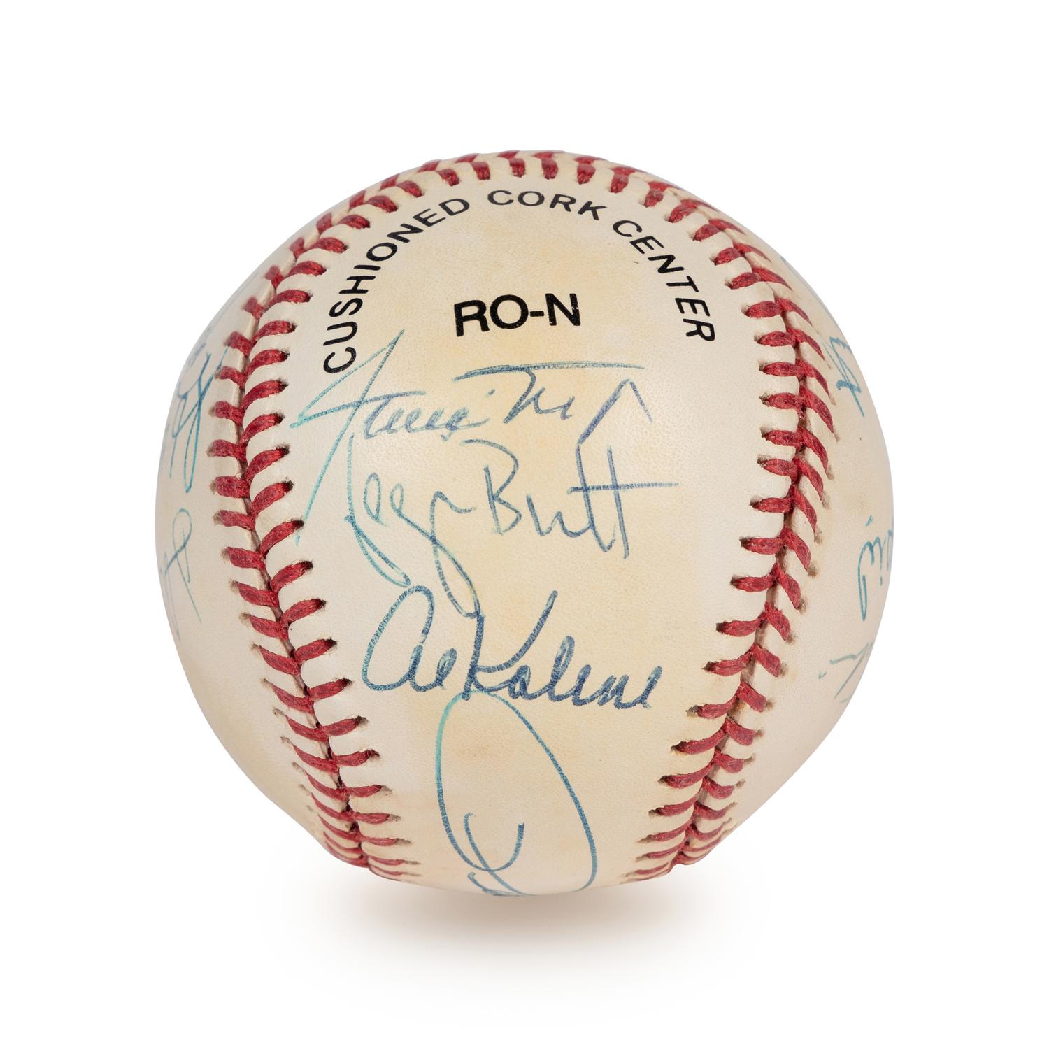 A 3,000 Hit Club Signed Autograph Baseball / 12 Signatures (Beckett Authentication Services Letter)