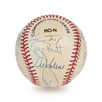 A 3,000 Hit Club Signed Autograph Baseball / 12 Signatures (Beckett Authentication Services Letter)