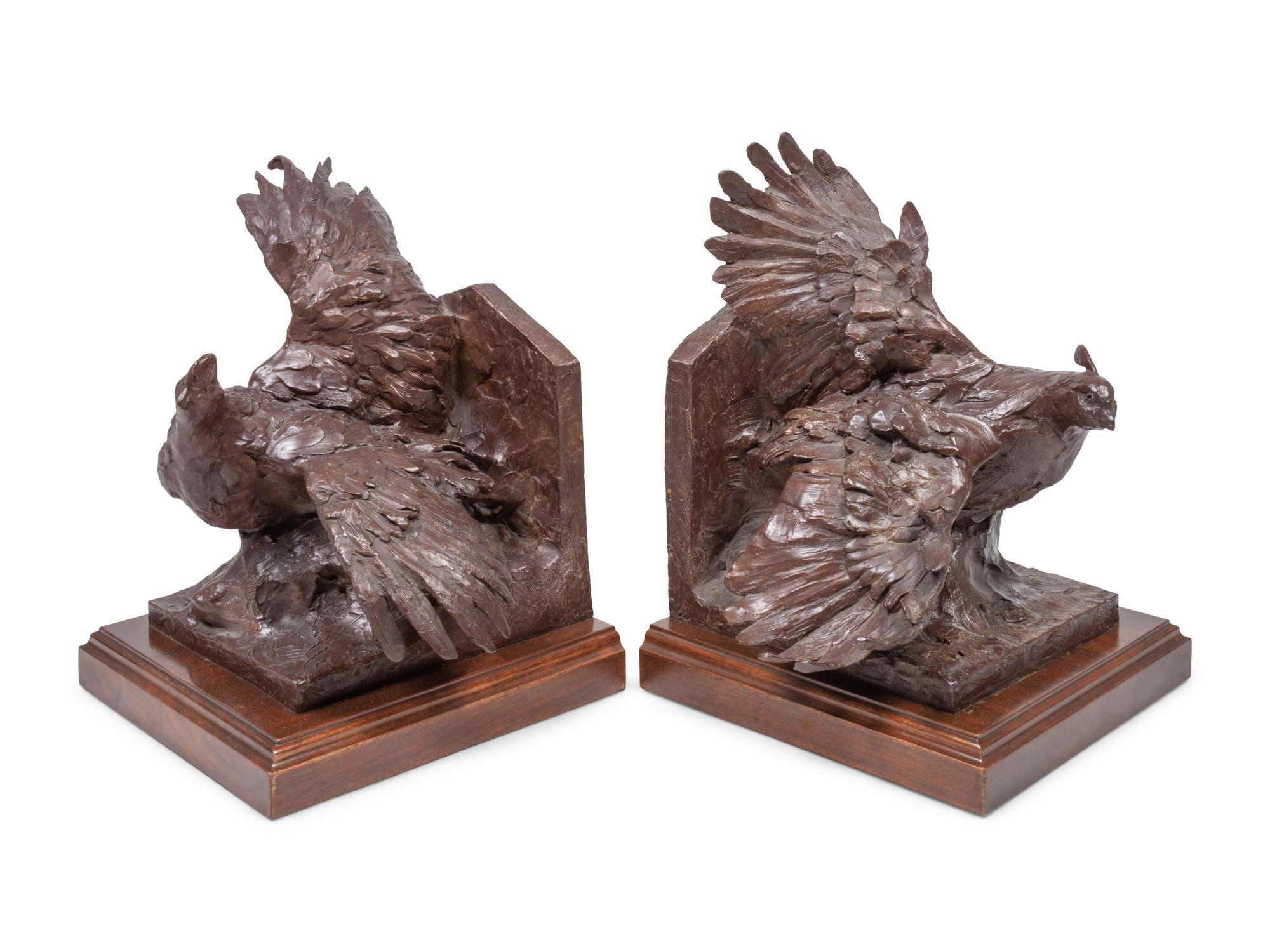 Pair of Partridge Bookends, edition 3/65