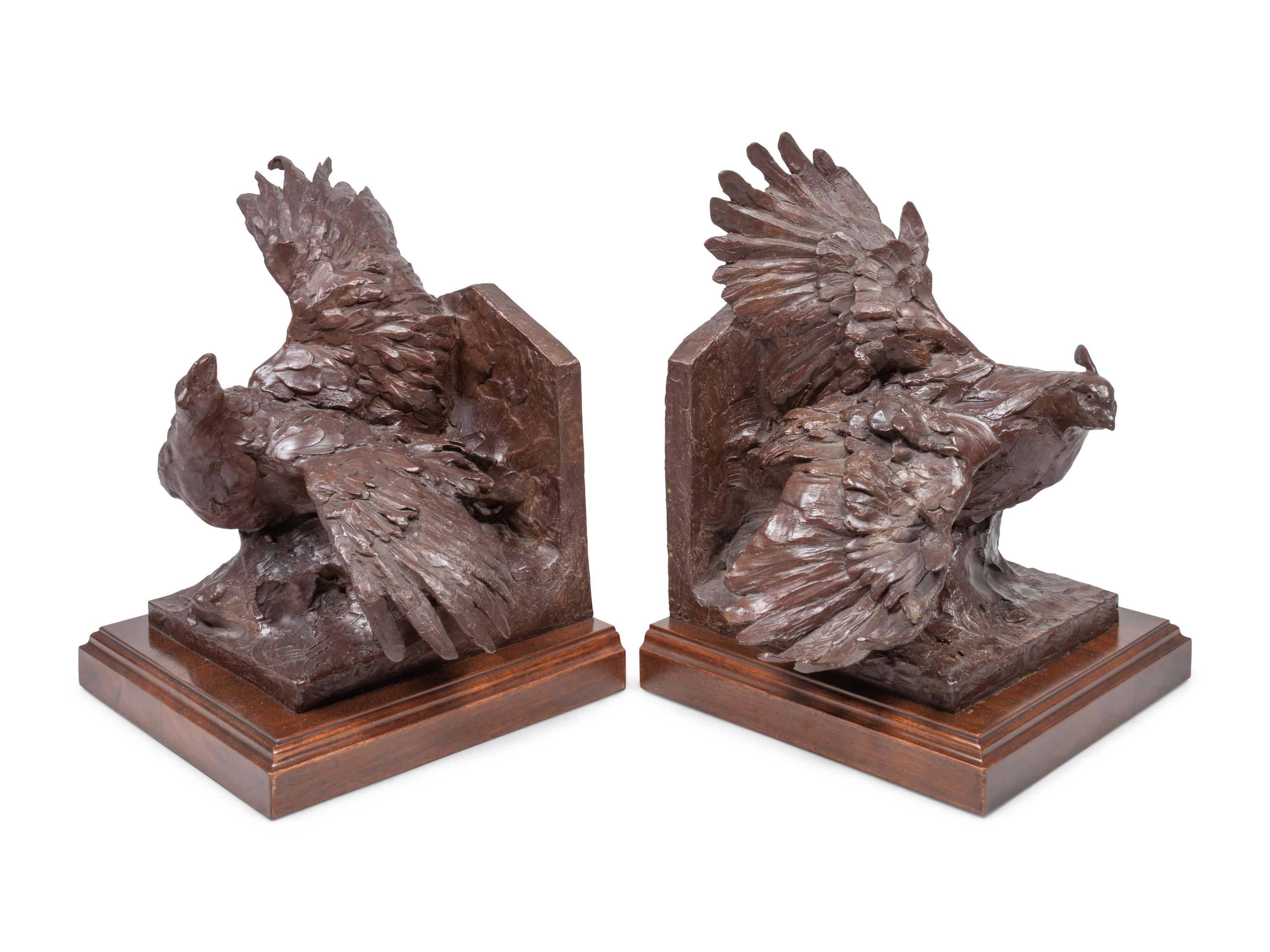 Pair of Partridge Bookends, edition 3/65