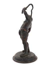 A Grand Tour Bronze Figure of Silenus