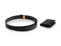 CARTIER, WALLET AND BELT