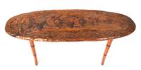 An American Carved Occasional Table Width 52 inches. — MID 20TH CENTURY