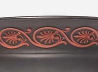 A Wedgwood Black Basalt Handled Bowl, UK, early 19th century