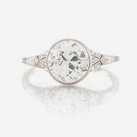 A diamond solitaire