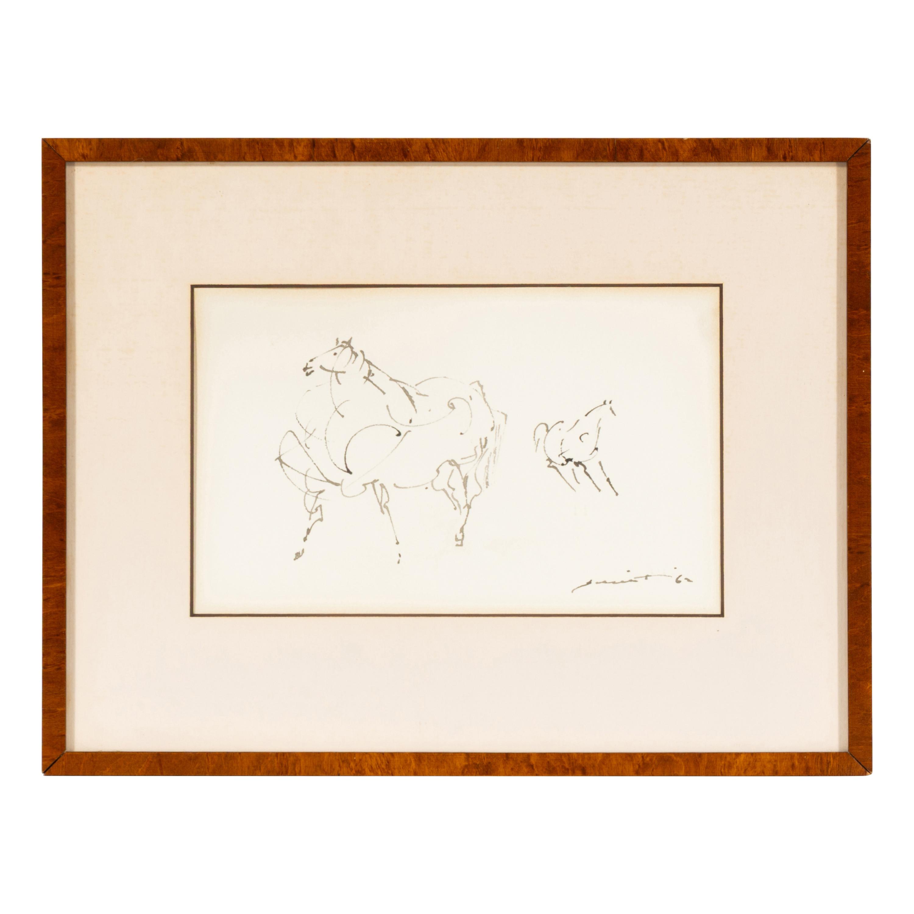 Walter Quirt (American, 1902–1968) — A Group of 5 Drawings