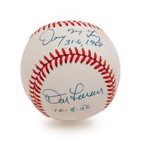 A Group of Nine Baseball Hall of Fame and Notables Signed Autograph Items (BAS Beckett Authentication Services Certified),