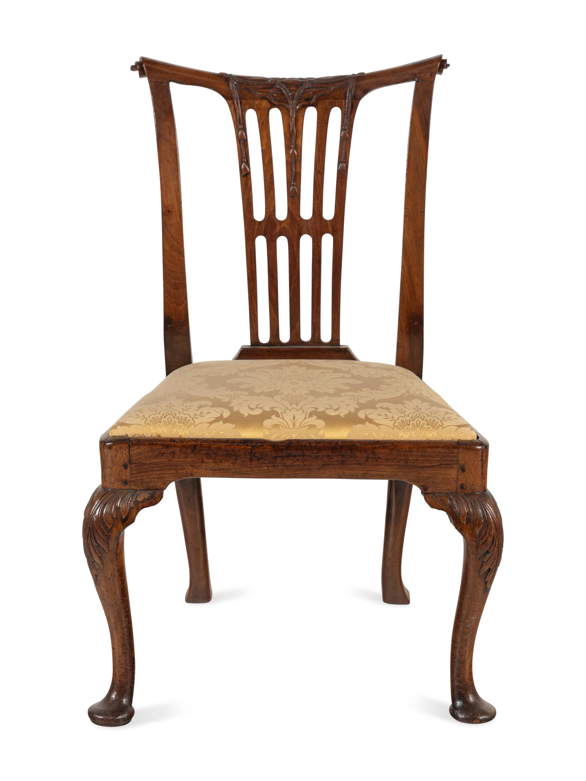 A George II Mahogany Side Chair
