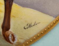 A Continental Porcelain Plaque