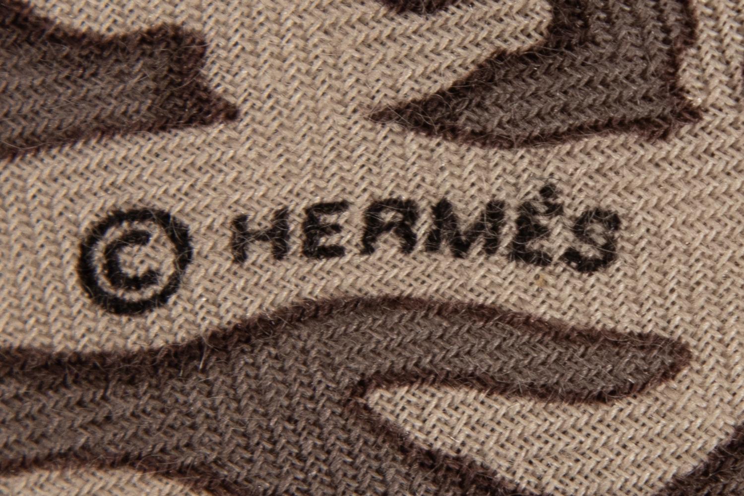 Hermès Cashmere-Silk Shawl 140cm