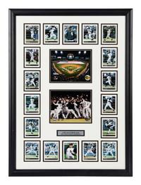 A Group of Three Chicago White Sox Presentation Pieces Formerly Displayed at Mike Ditka’s Restaurant