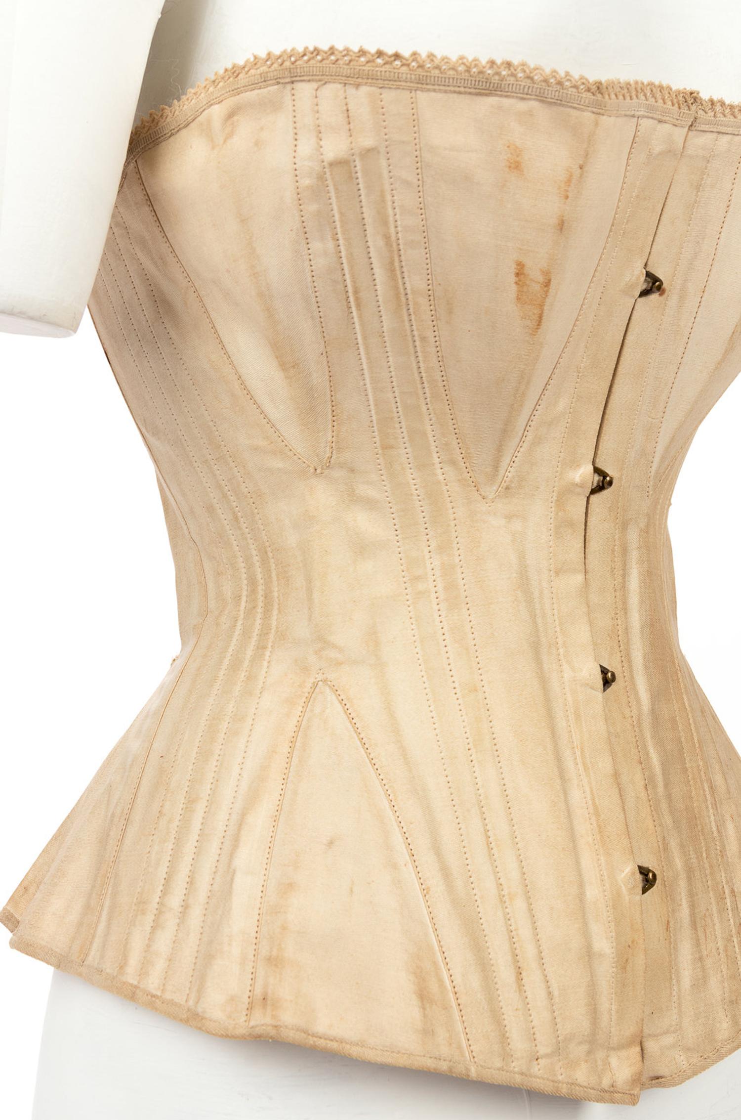Three 19th and Early 20th Century Corsets, 1870-1902